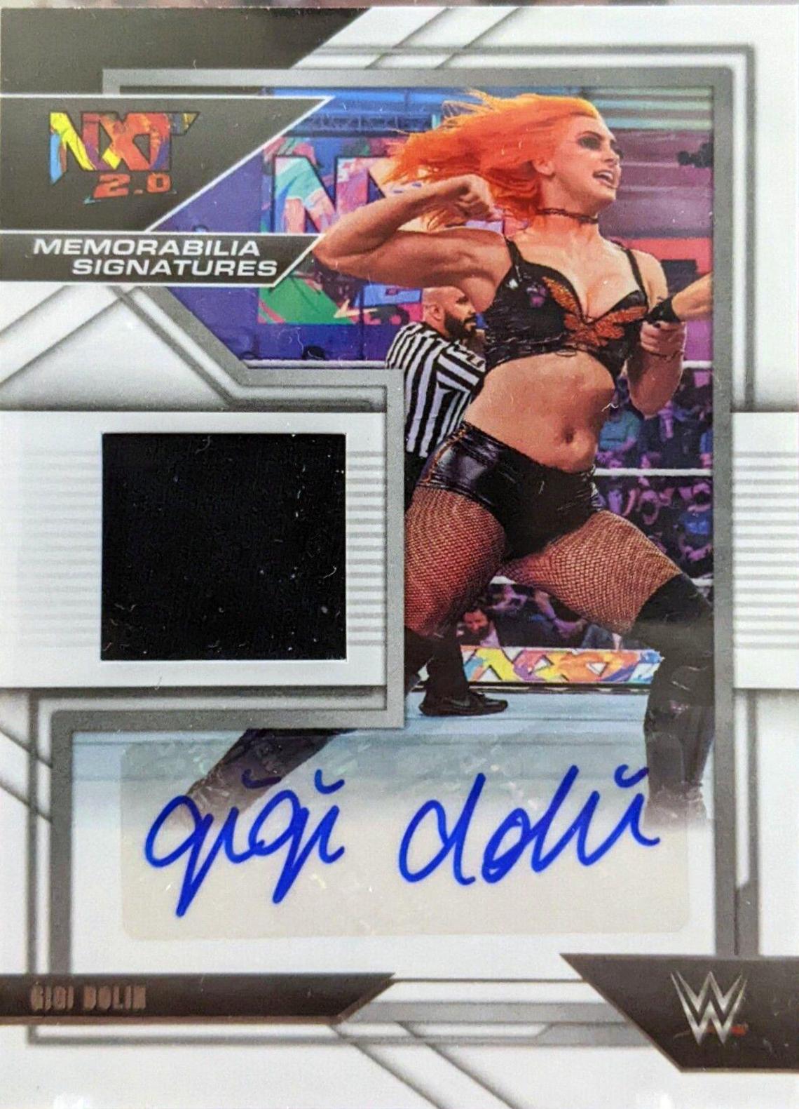 Gigi Dolin #NS-GGD Wrestling Cards 2022 Panini NXT WWE Signatures