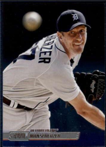 Max Scherzer #11 Baseball Cards 2014 Stadium Club