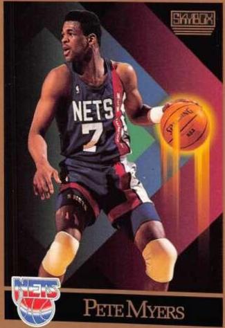 Pete Myers #184 Basketball Cards 1990 Skybox