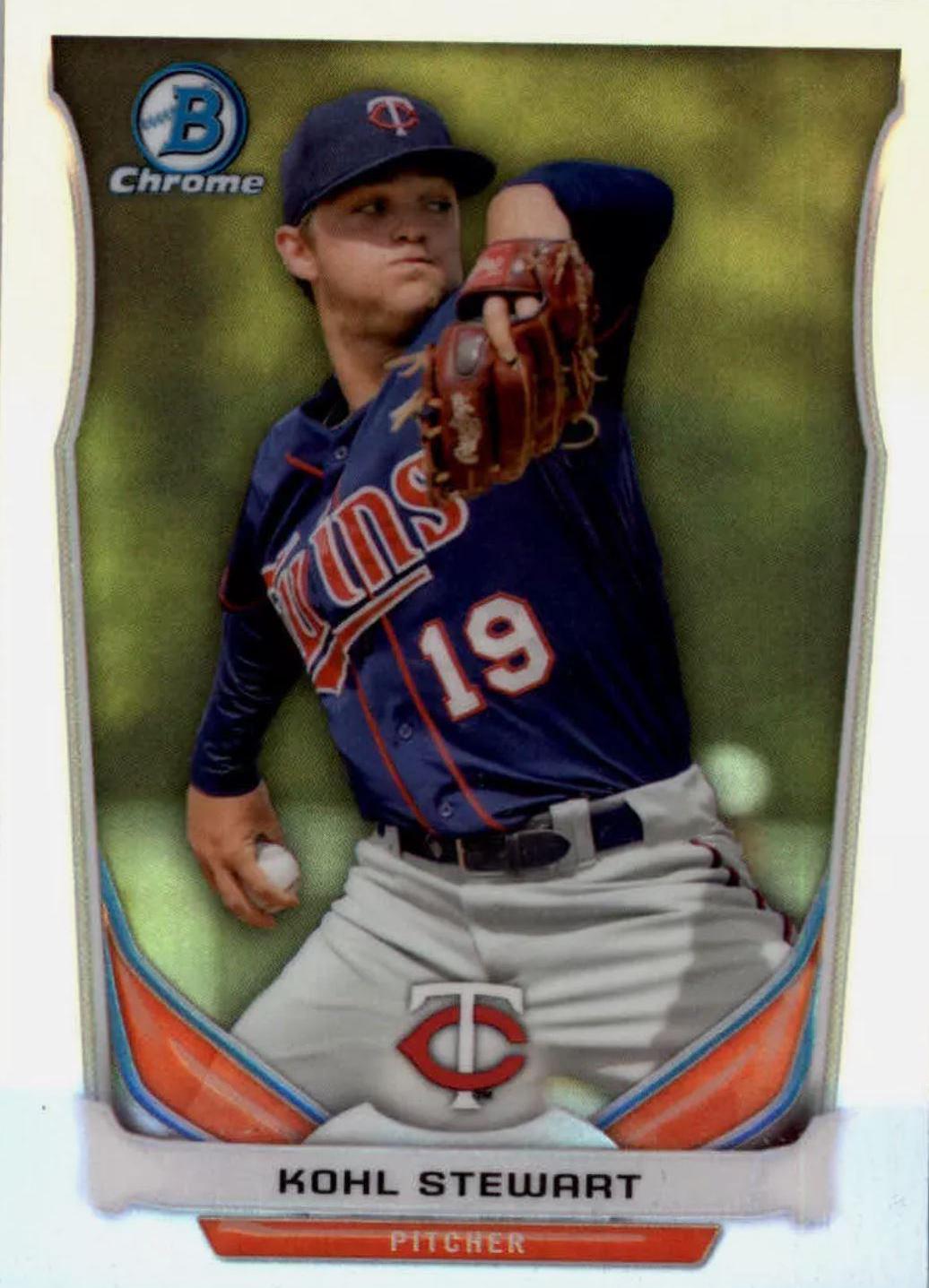 Kohl Stewart #CTP-1 Baseball Cards 2014 Bowman Draft Picks Top Prospects