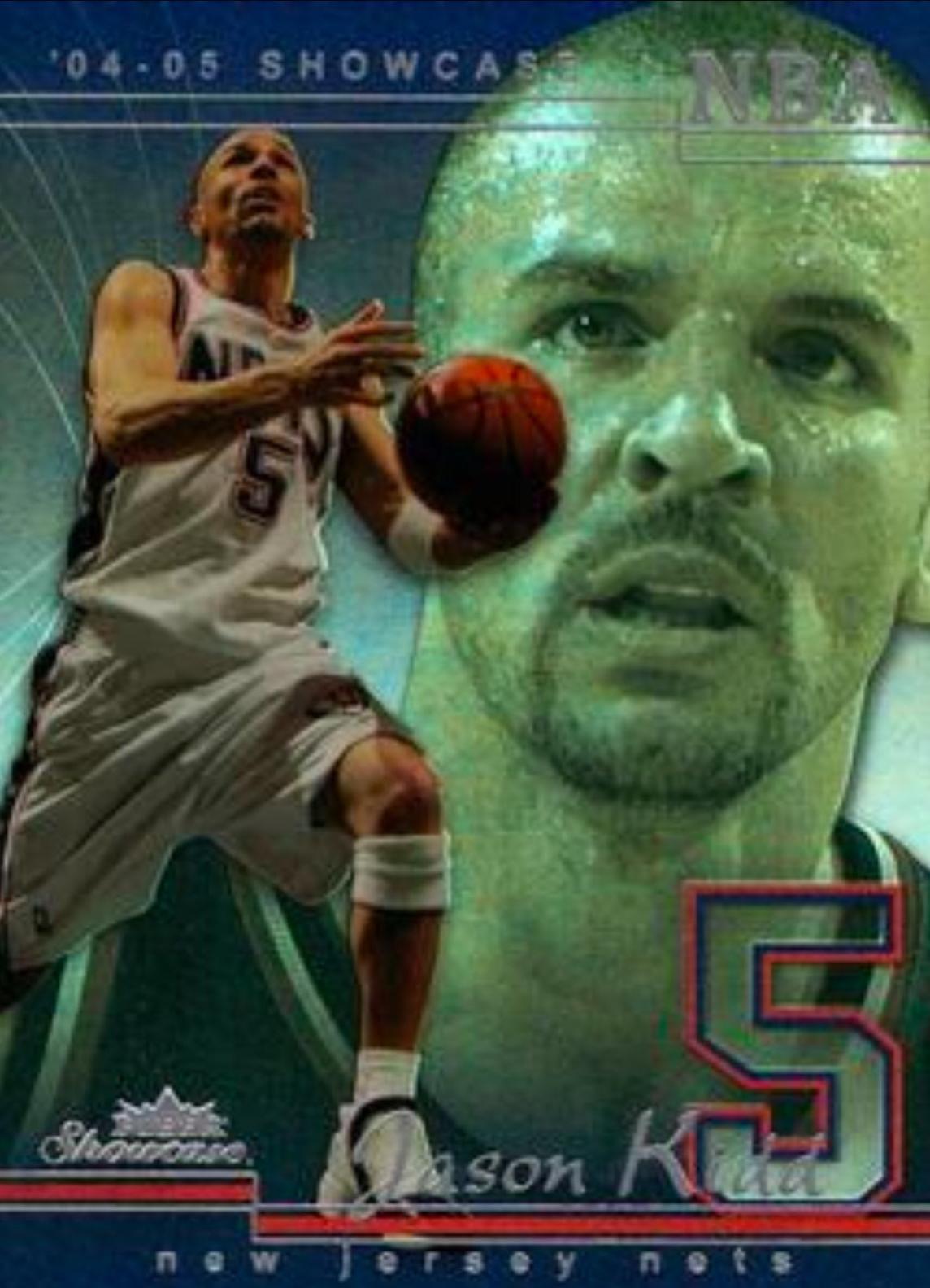 Jason Kidd #42 2004-05 Fleer Showcase Basketball