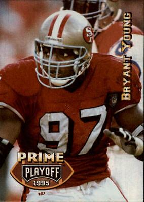 Bryant Young #67 1995 Playoff Prime Football