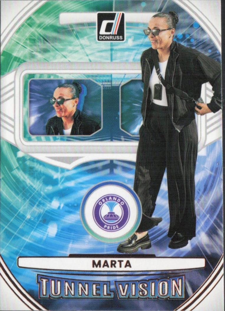 Marta #2 2026 Panini Donruss Nwsl Tunnel Vision Soccer