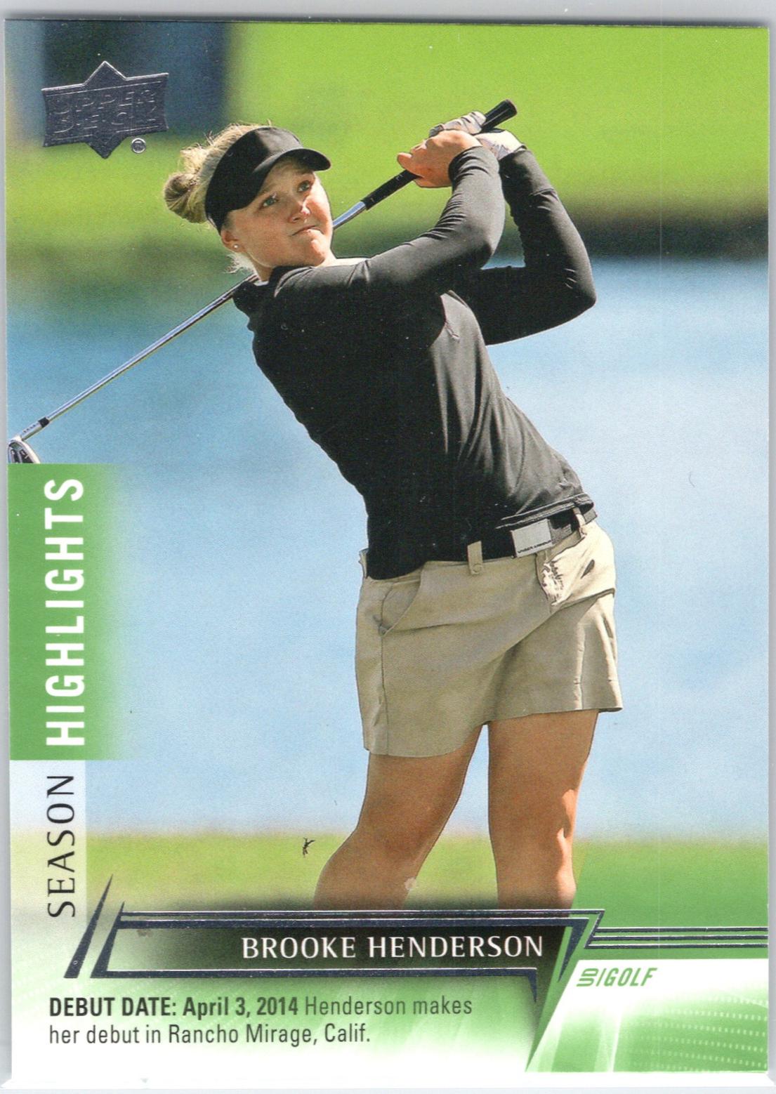 Brooke Henderson #53 2024 Upper Deck Golf