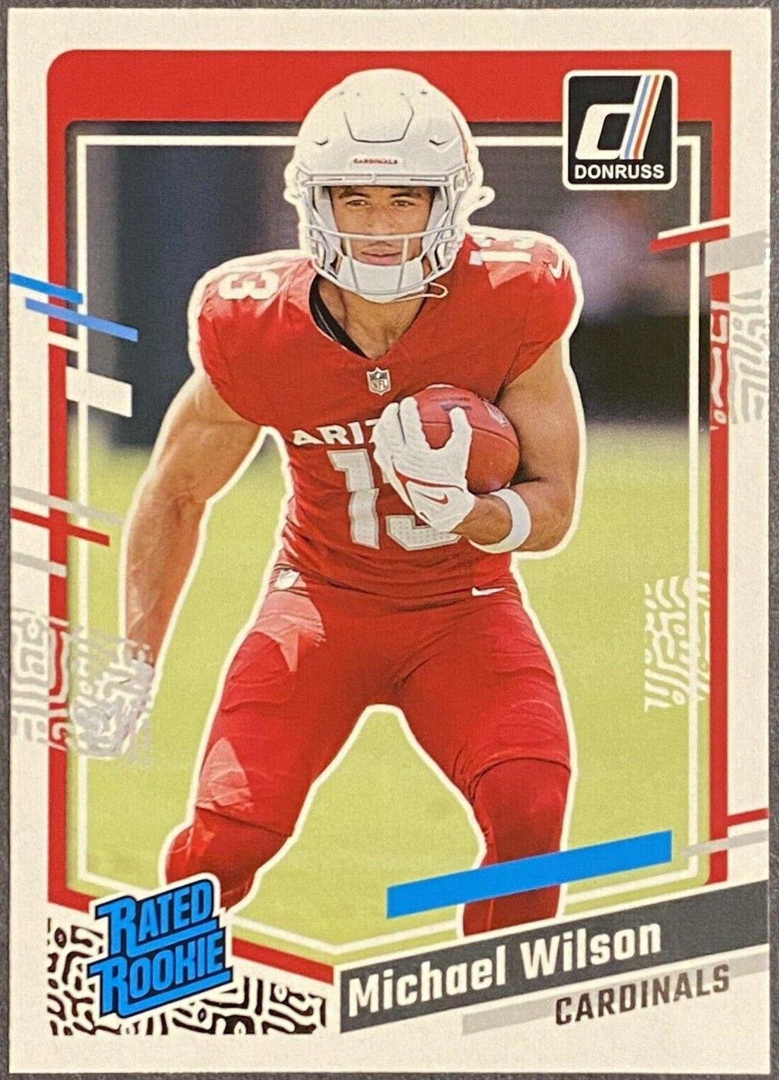 Michael Wilson #303 Football Cards 2023 Panini Donruss