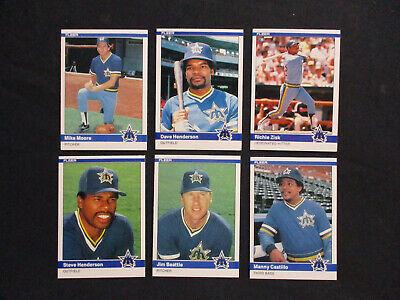 Dave Henderson Baseball Cards 1984 Fleer