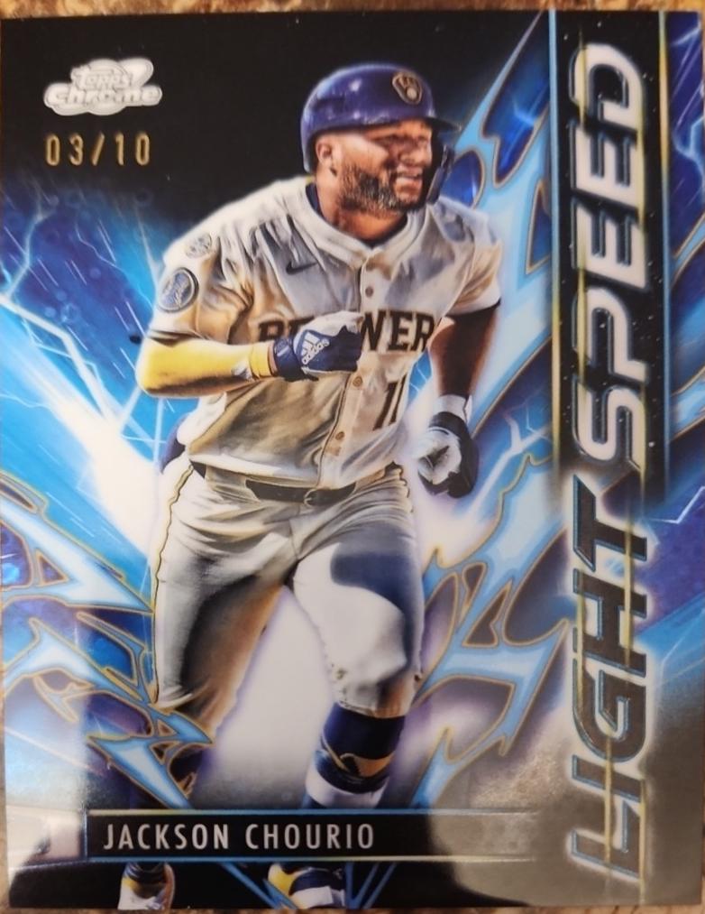 Jackson Chourio [Black] #LS-6 Prices | 2025 Topps Cosmic Chrome