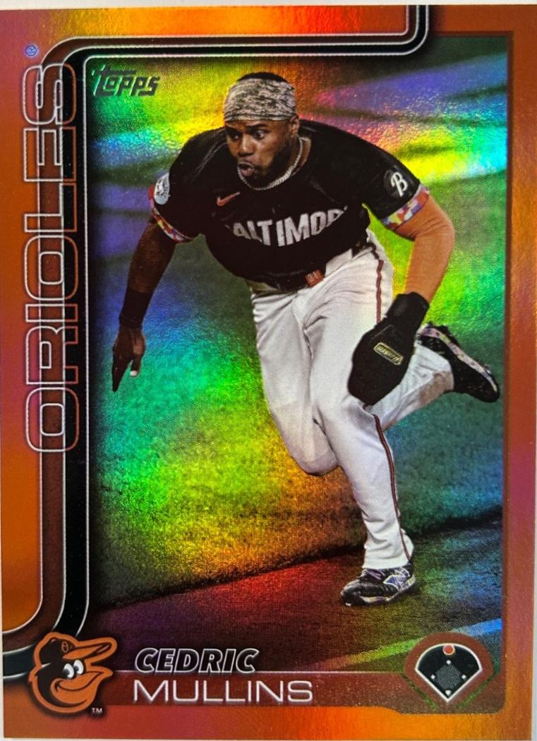 Cedric Mullins [Orange Foil] (2025 Topps)
