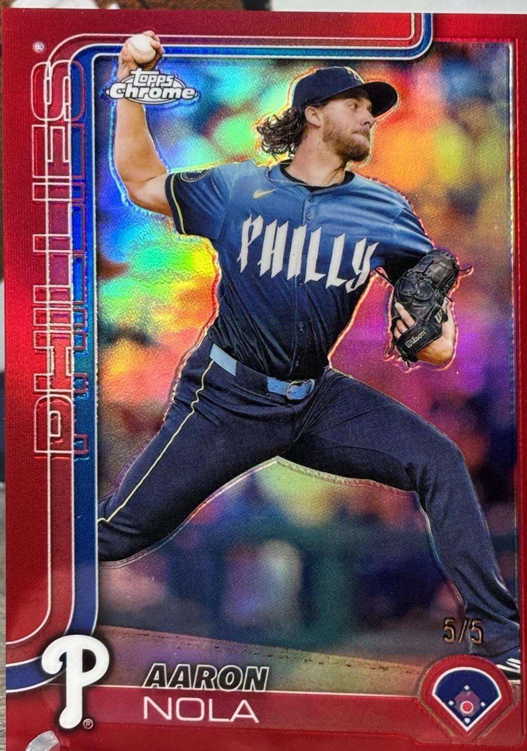 Aaron Nola [Red Sapphire] #286