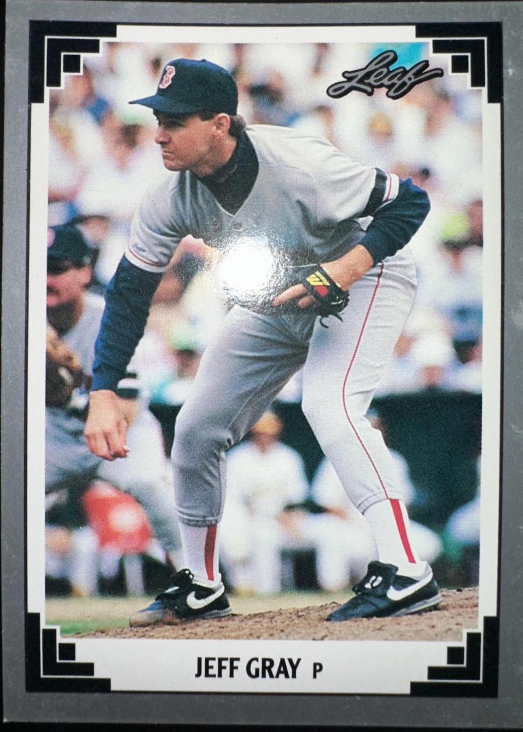 Jeff Gray #356 Baseball Cards 1991 Leaf