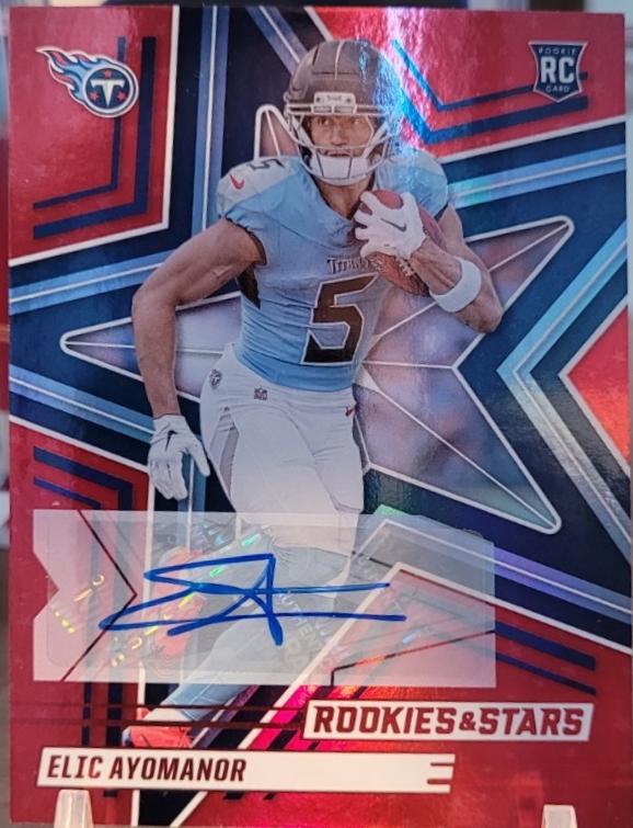 Elic Ayomanor #122 2025 Panini Rookies & Stars Football