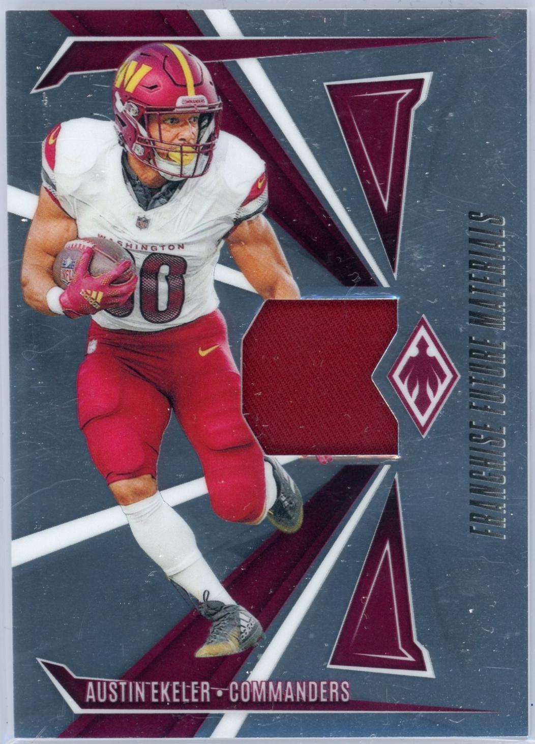 Austin Ekeler #FFM-AER Football Cards 2024 Panini Phoenix Franchise Future Material
