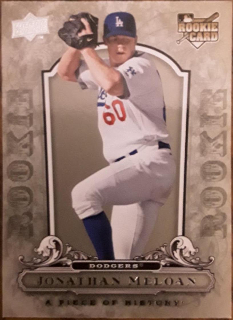 Jonathan Meloan #124 Baseball Cards 2008 Upper Deck Piece of History