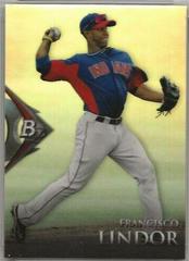 Francisco Lindor #1 Baseball Cards 2014 Bowman Platinum Chrome Prospects Prices