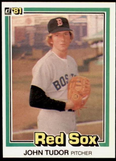 John Tudor #457 Baseball Cards 1981 Donruss