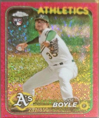 Joe Boyle [Magenta Speckle Refractor] #91