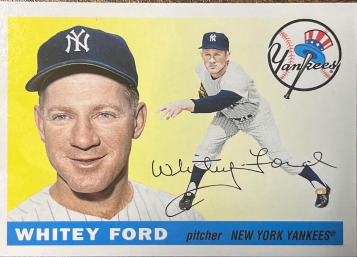 Whitey Ford #186 Baseball Cards 2011 Topps Lost Cards