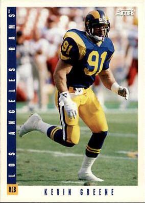 Kevin Greene #116 Football Cards 1993 Panini Score