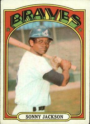 Sonny Jackson #318 Baseball Cards 1972 Topps