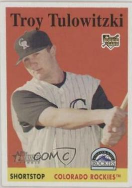 Troy Tulowitzki #263 2007 Topps Heritage Baseball