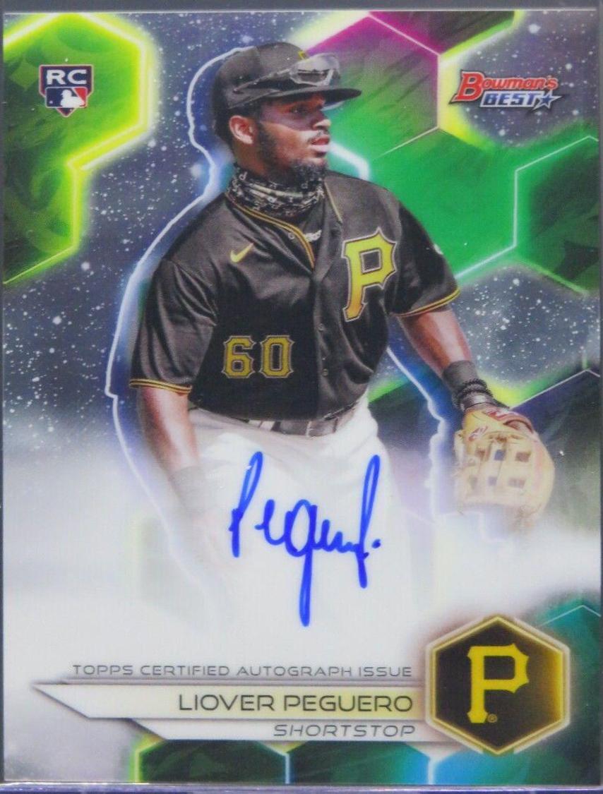Liover Peguero #B23-LP Baseball Cards 2023 Bowman's Best of Autographs