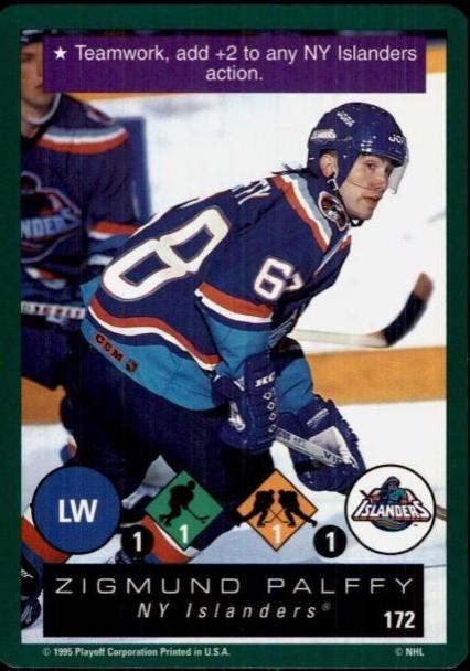 Zigmund Palffy #172 1995 Playoff One On One Challenge Hockey