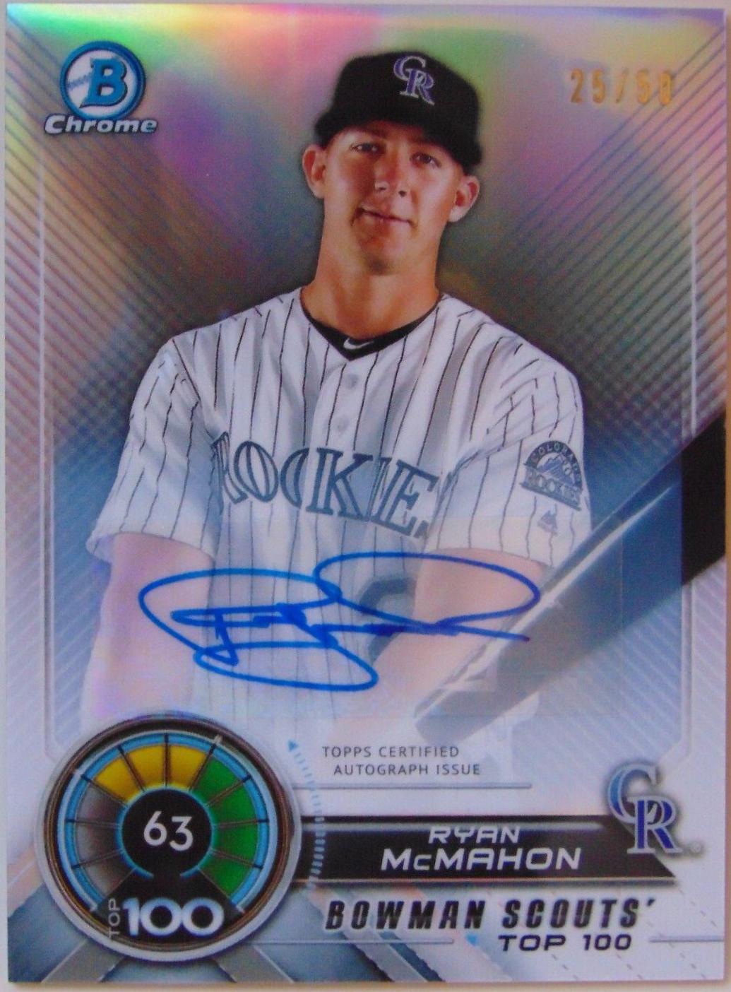 Ryan McMahon [Autograph Refractor] #BTP-63
