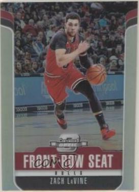 Zach LaVine #8 Basketball Cards 2018 Panini Contenders Optic Front Row Seat