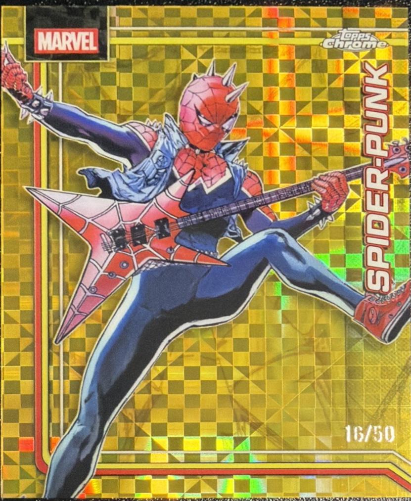 Spider-Punk Gold X-Fractor