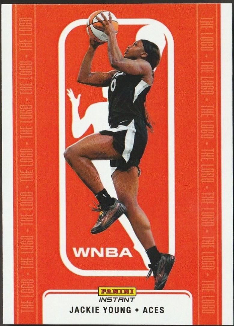 Jackie Young #TL-7 Basketball Cards 2024 Panini Instant WNBA The Logo