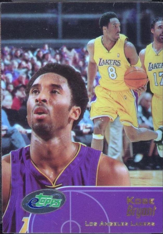 Kobe Bryant #15 Basketball Cards 2001 eTopps