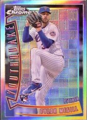 Tylor Megill #YQ-13 Baseball Cards 2022 Topps Chrome Youthquake