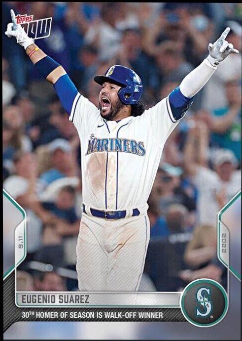 Eugenio Suarez #888 2022 Topps Now Baseball