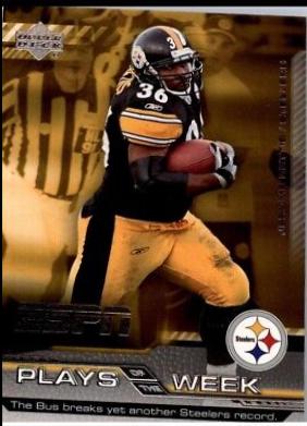 Jerome Bettis #PW6 Football Cards 2005 Upper Deck ESPN Plays of the Week