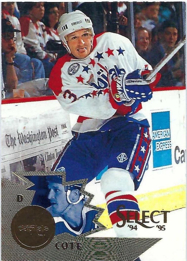 Sylvain Cote #128 Hockey Cards 1995 Select