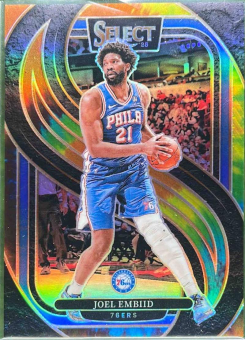 Joel Embiid [Tie-Dye Prizm] #101 Prices | 2024 Panini Select