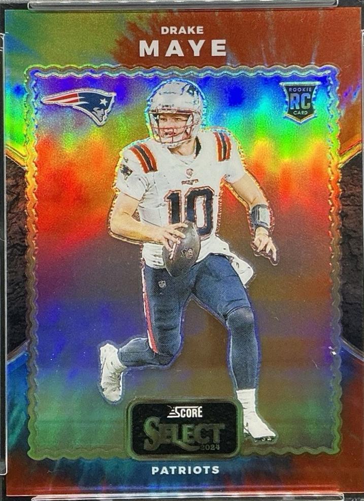Drake Maye [Tie-Dye Prizm] #22