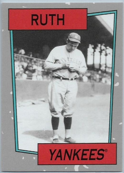 Babe Ruth #105 2021 Topps Throwback Thursday Baseball