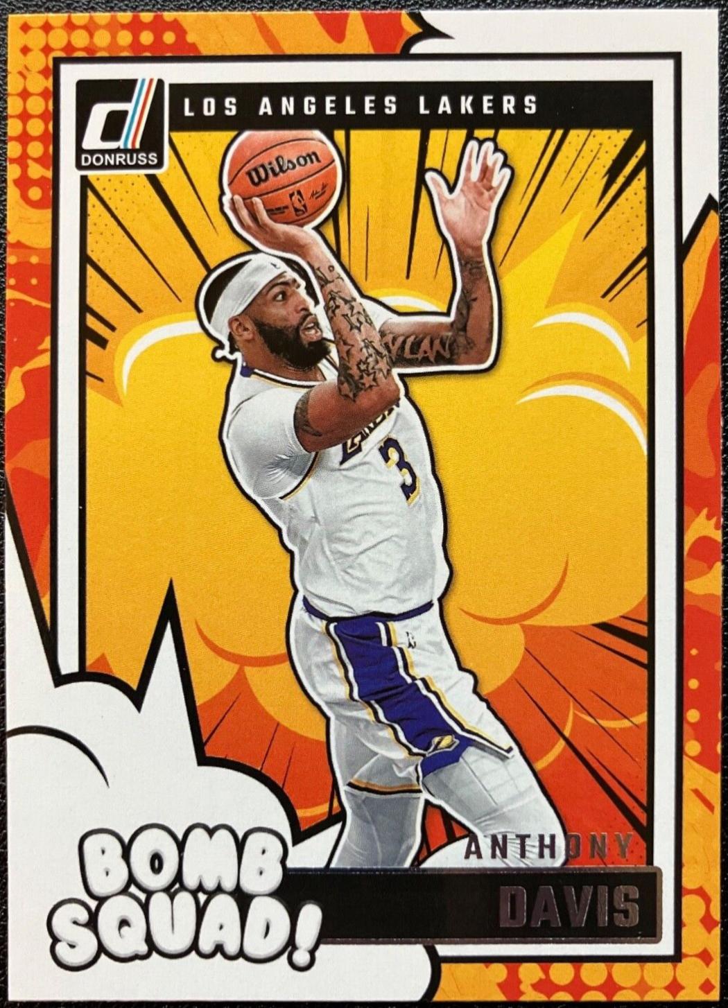 Anthony Davis #19 Basketball Cards 2024 Panini Donruss Bomb Squad