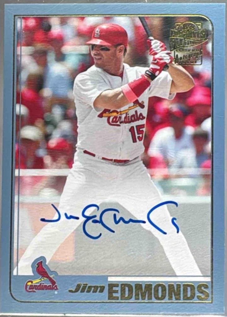 Jim Edmonds [Light Blue] #FFA-JE