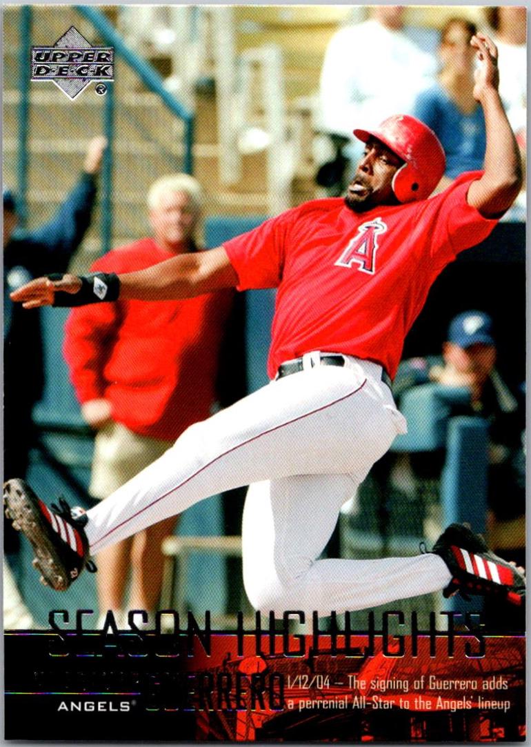 Vladimir Guerrero #479 2004 Upper Deck Baseball