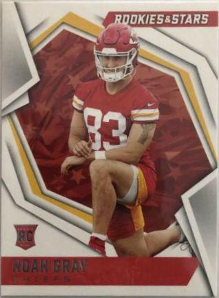 Noah Gray #188 Football Cards 2021 Panini Rookies and Stars