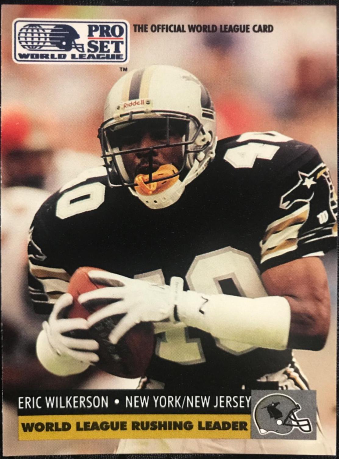 Eric Wilkerson #709 Football Cards 1991 Pro Set