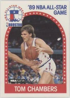 Tom Chambers All-Star #197 Basketball Cards 1989 Hoops