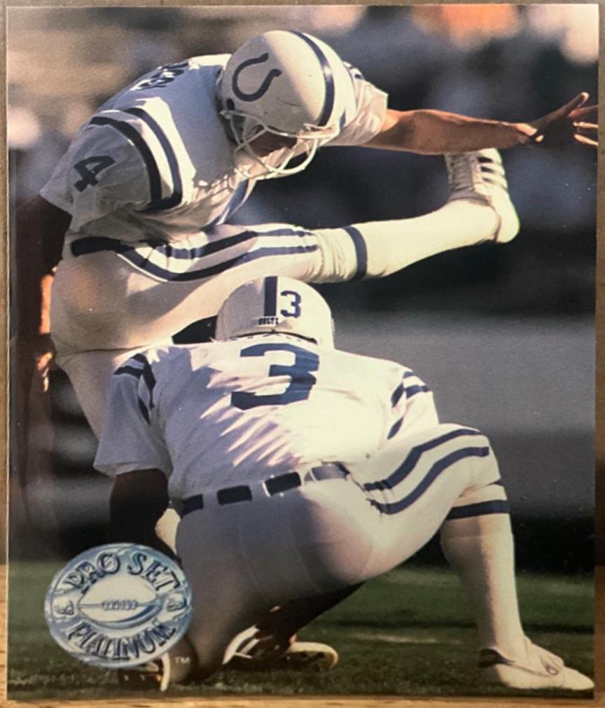 Dean Biasucci #145 Football Cards 1991 Pro Set Platinum