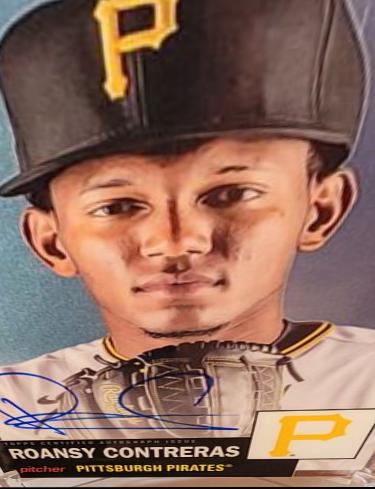 Roansy Contreras #CPA-RCO Baseball Cards 2022 Topps Chrome Platinum Anniversary Autographs