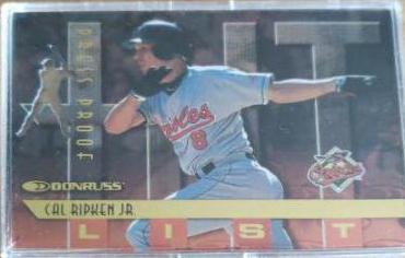 Cal Ripken Jr. #400 1997 Panini Donruss Press Proof Baseball