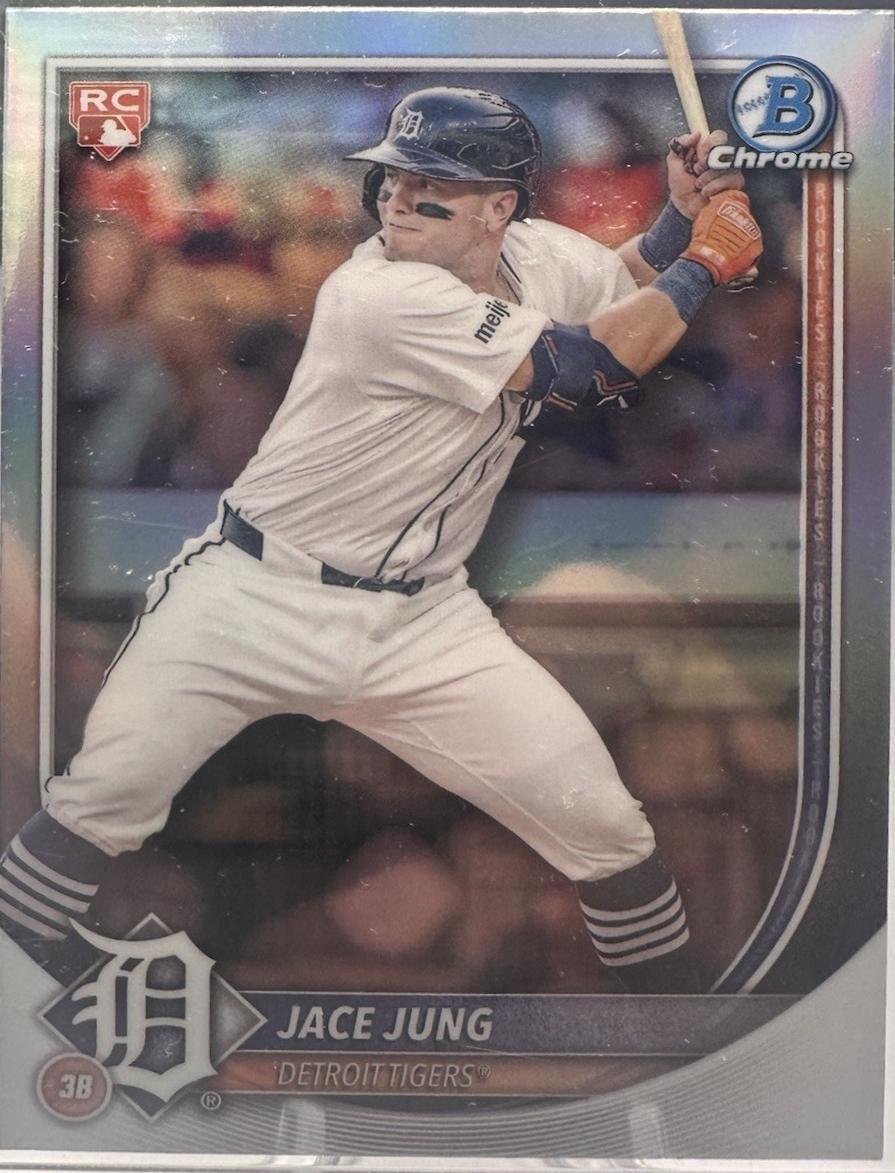 Jace Jung [Red Rookie Redemption] #59 Prices | 2025 Bowman | Baseball Cards
