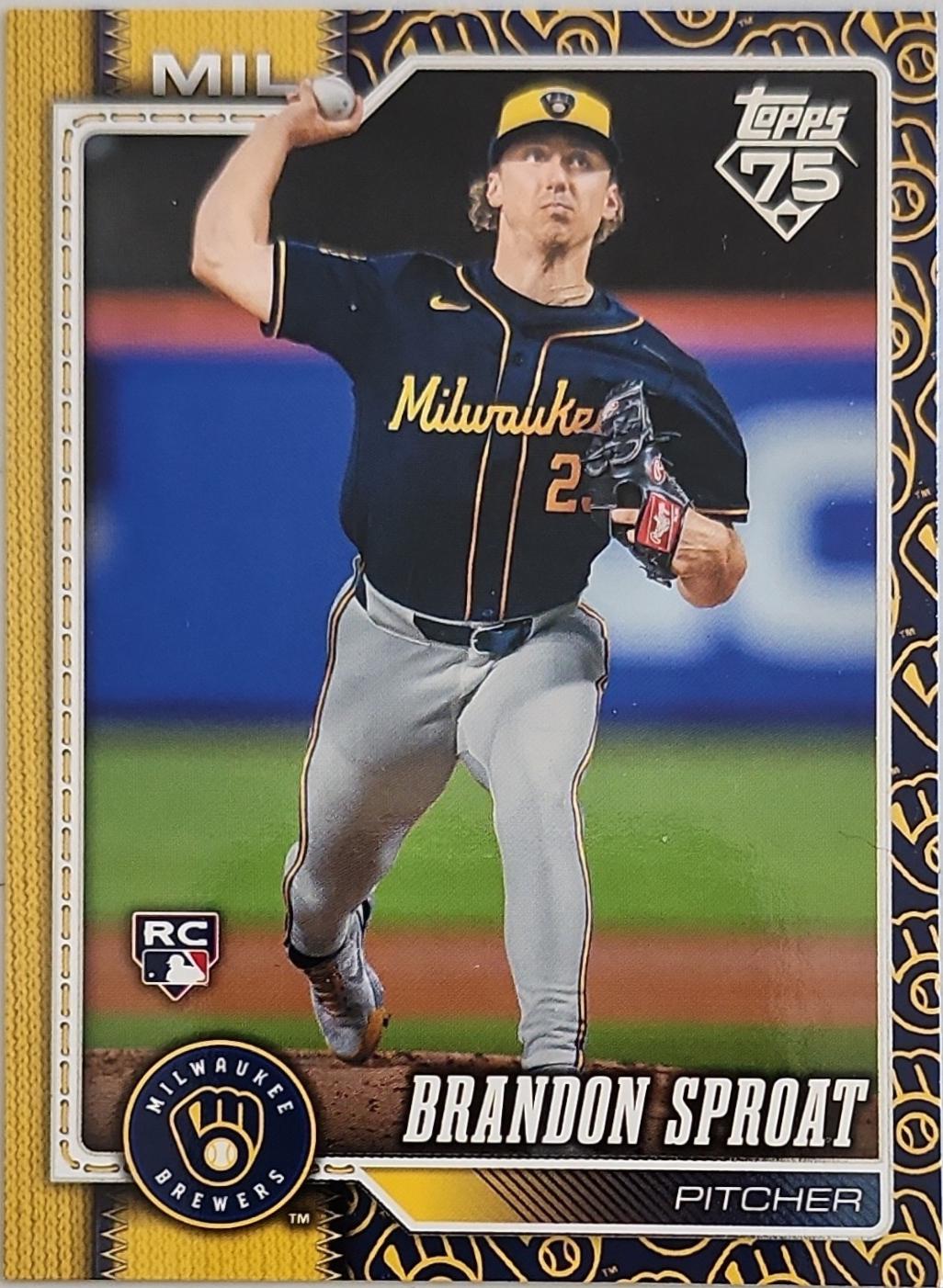 2026 Brandon Sproat [Team Color Border Variation] #534