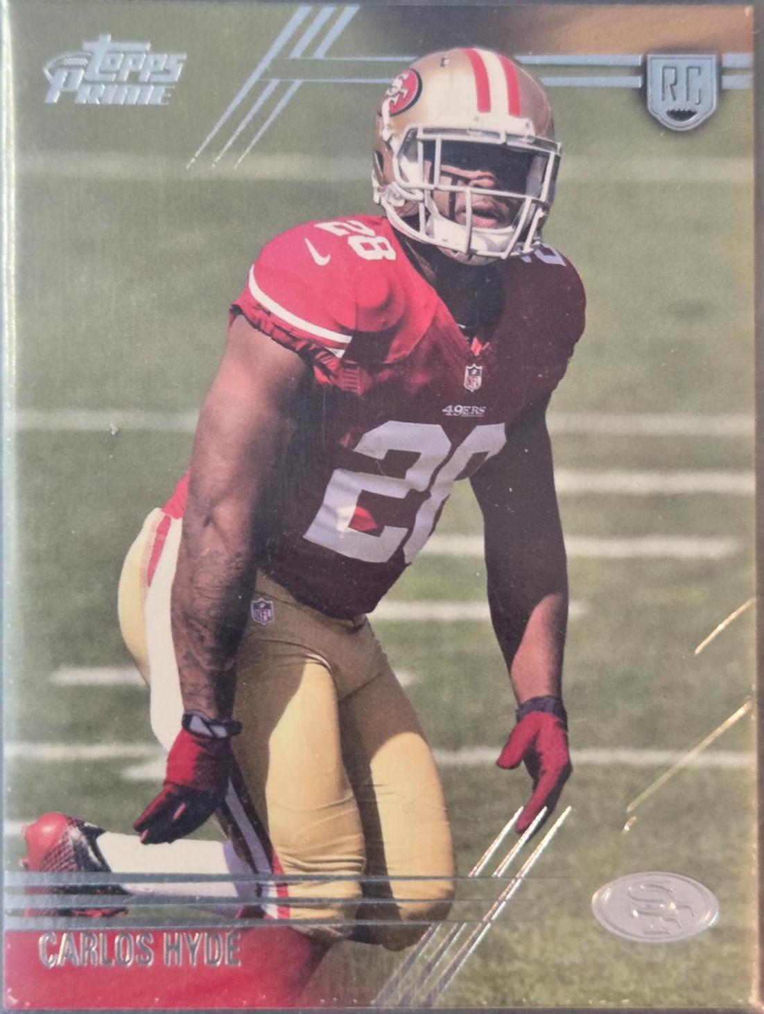 Carlos Hyde #131 Football Cards 2014 Topps Prime